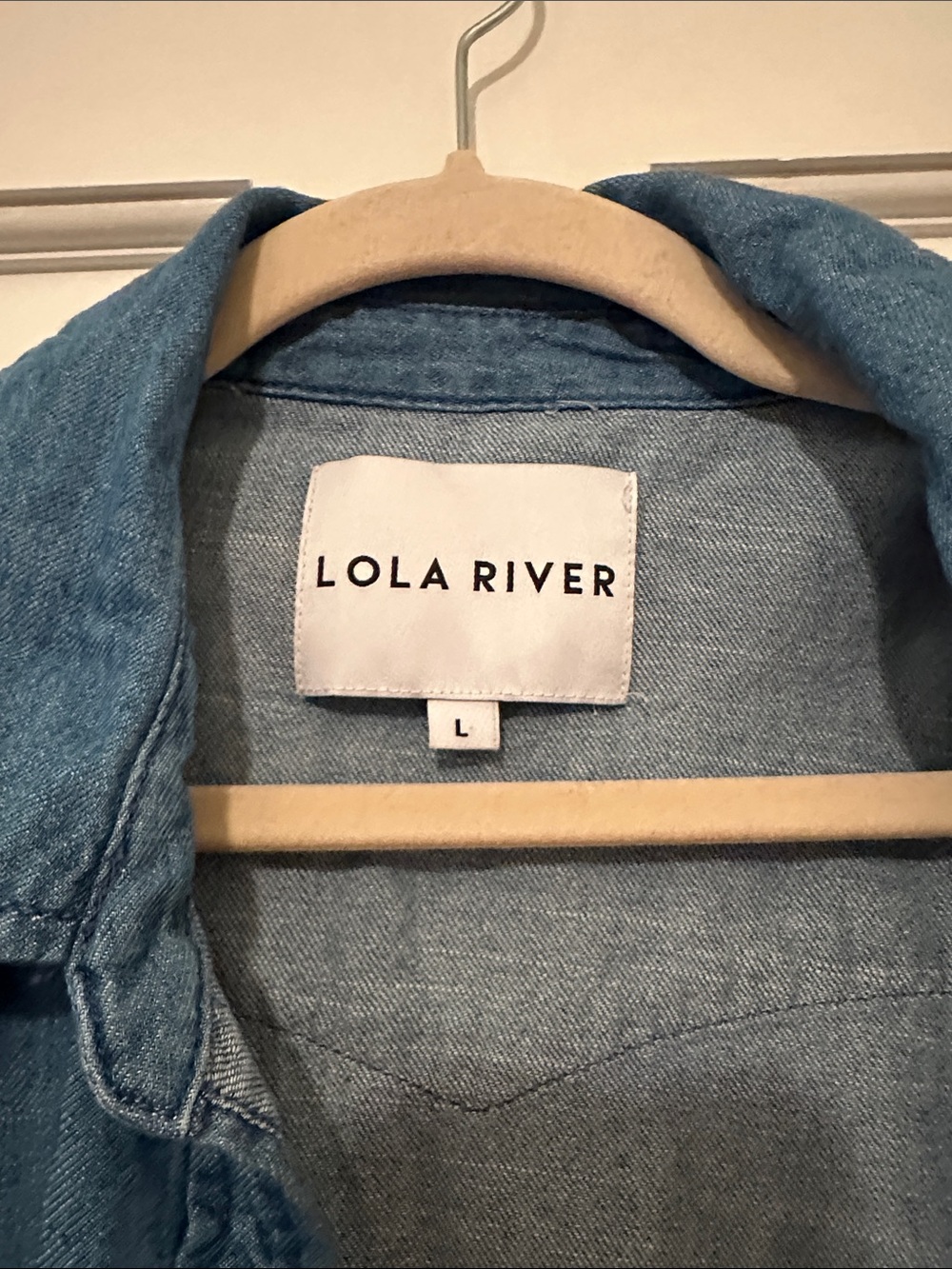 Denim button up - Picture 3 of 3